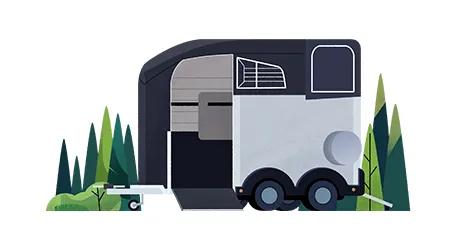 Horse trailer