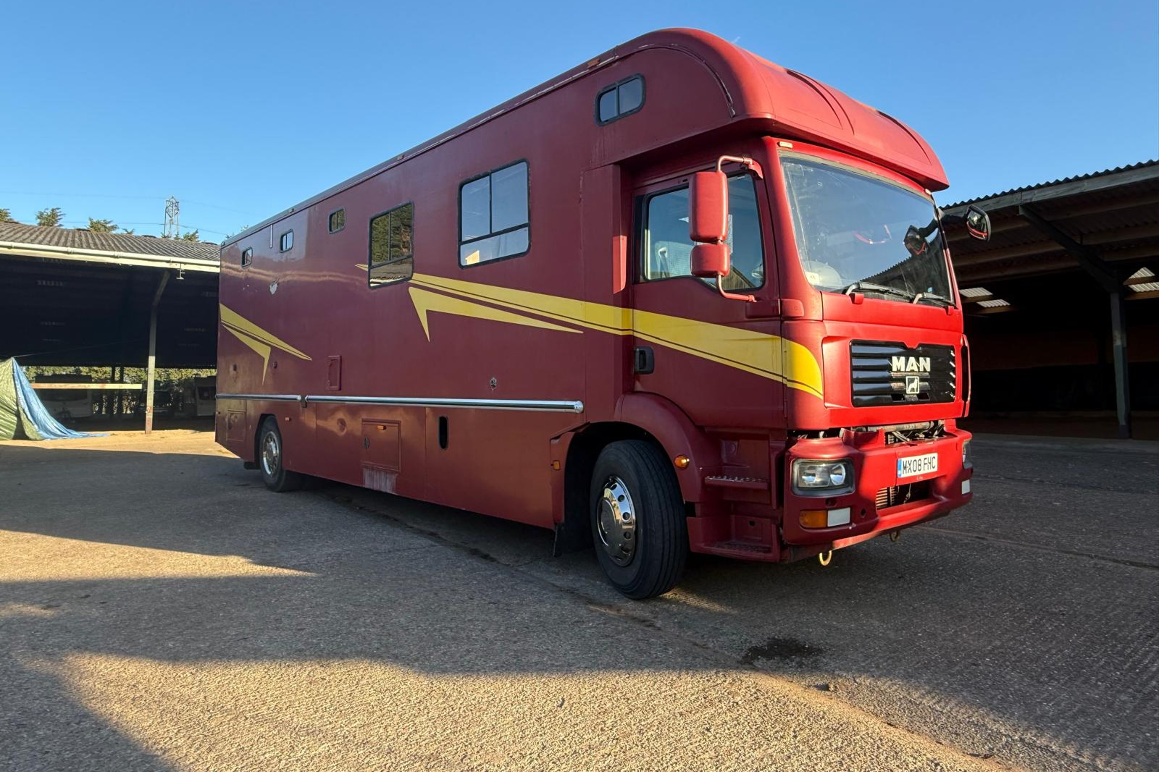 18t 4 horse MAN TGM 250 