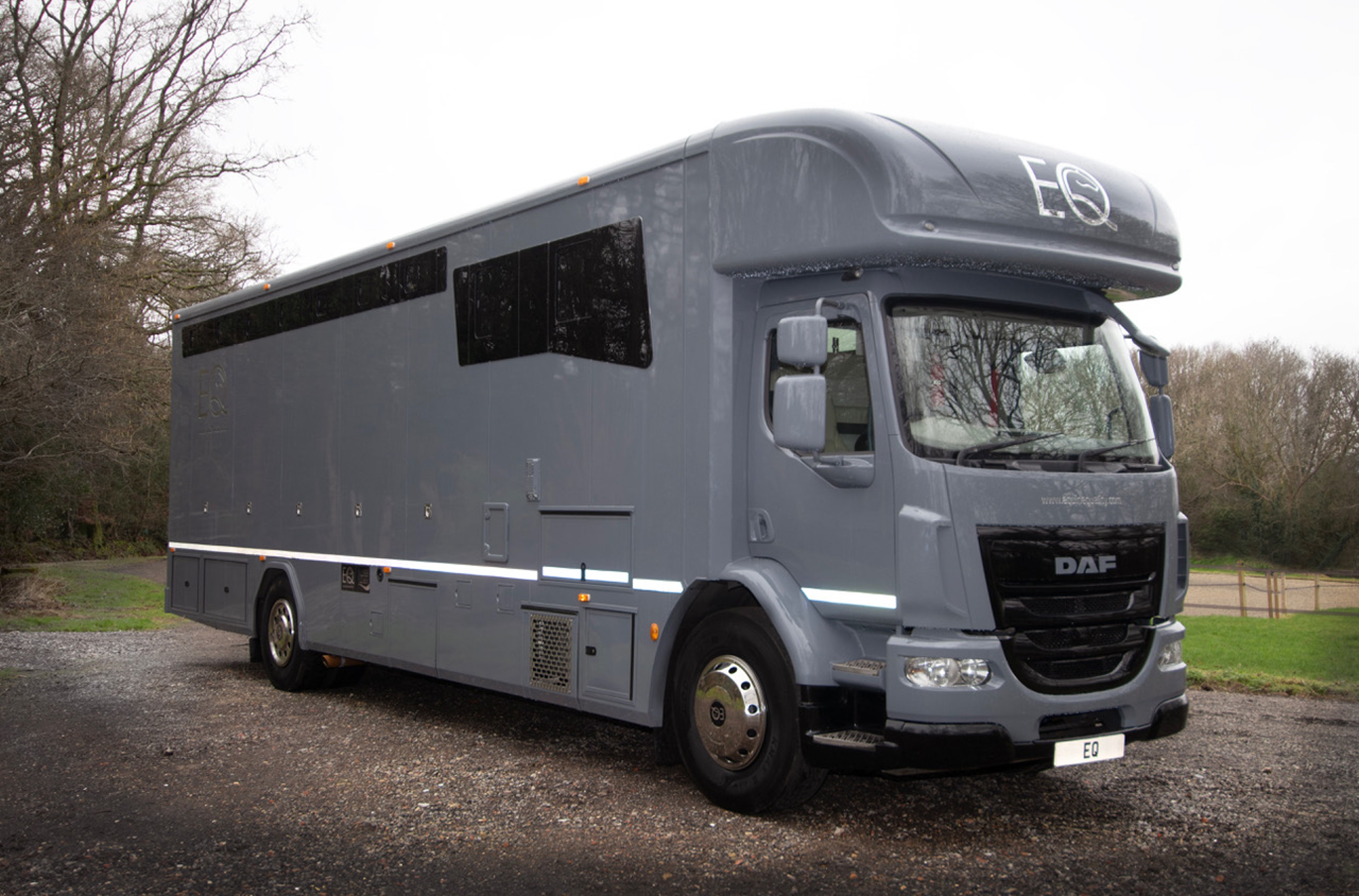 Luxury 18-tonne DAF EQ-built Horsebox with Side & Rear Ramps  - image 1 of 1